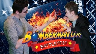 BOMBERMAN USES A SHAKE WEIGHT Cage Match [upl. by Alil408]