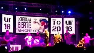 Loredana Bertè e Elodie  quotStiamo Come Stiamoquot Live Piazza Orto del Lilli 27082016 [upl. by Neelhtac]