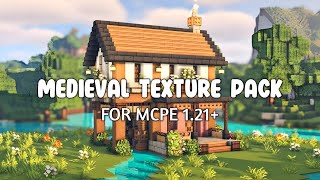 Medieval Texture Pack For MCPE 121  John Smith Legacy Texture [upl. by Boorman351]