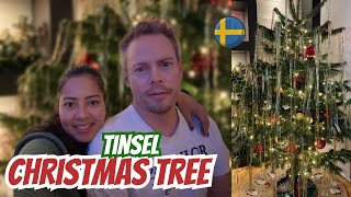 Buying REAL Christmas tree TINSEL Christmas tree 2023 [upl. by Lisab]