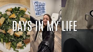 VLOG laser appointment fav caesar salad recipe hot yoga grocery haul etc [upl. by Vories]