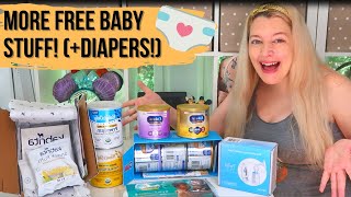 FREE BABY STUFF 2021  Free stuff you can get OTHER THAN Baby Registry Bags DIAPERS  FORMULA [upl. by Jacky553]