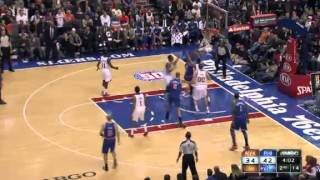 Knicks vs Sixers  Game Recap  NBA 201213 Season 26012013 [upl. by Idorb]