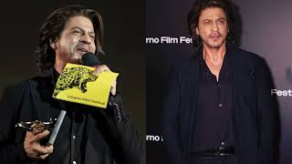 Shah Rukh Khan Receives Career Award at Locarno Film Festival 2024 [upl. by Ailaht299]