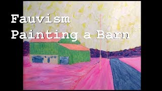 How to Paint Fauvism Acrylic Painting [upl. by Christen]