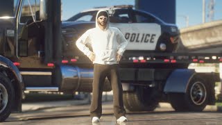 POLICE OFFICER BANUNGA   GTAV RP  Strain Is Live [upl. by Dolhenty923]