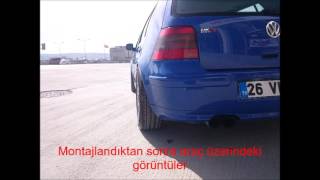 VW GOLF MK4 18T GTİ Spacer [upl. by Rhoads]