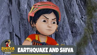 Earthquake And Shiva  Full Super Ep  Best Action Cartoon  Shiva TV Show 2024 Hindi [upl. by Luane522]