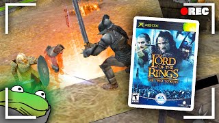 The Lord of the Rings The Two Towers for PS2 2002 Console Game [upl. by Gelhar]