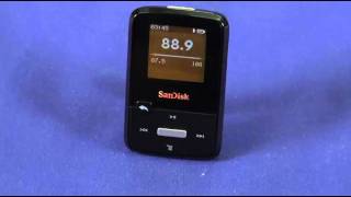 SanDisk Sansa Clip Zip video review [upl. by Stannfield]