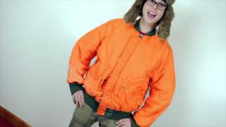 Weekly Product Review by OutdoorGearNets Todd  Alpha Industries MA1 Flight Jacket [upl. by Adiahs254]