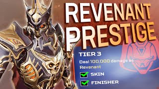 I Unlocked the NEW Revenant Prestige Skin in ONE Day [upl. by Gaige]