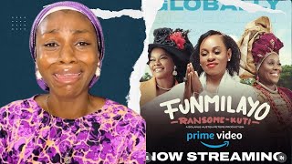 Funmilayo RansomeKuti Movie Review [upl. by Nodnerb459]