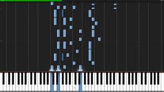 Kuchizuke Diamond Yamada kun and the Seven Witches OP Piano Tutorial Synthesia Animenz [upl. by Alamac]