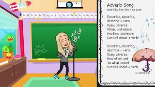 Grade 2 Phonics The Adverb Song [upl. by Gerrald]