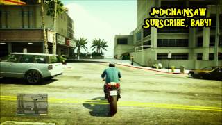 GTA 5 WALKTHROUGH PILLBOX HILL STAIRS STUNT JUMP [upl. by Wiersma]