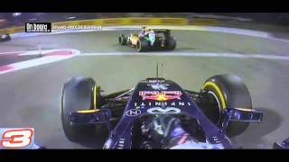 F1 2014 Bahrain  Daniel Ricciardo Onboard [upl. by Pardo103]