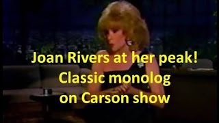 Joan Rivers at her Peak on quotTonight Showquot about 1984 [upl. by Millisent]