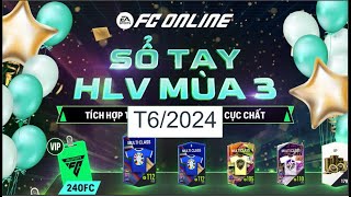 REVIEW  Full Sổ Tay HLV FO4 T62024  Khá Ngon Đáng Đầu Tư  FC Online [upl. by Evatsug]