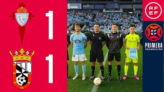 RESUMEN PrimeraFederación  RC Celta de Vigo B 11 AD Ceuta FC  Grupo 1  Jornada 37 [upl. by Tnecnev]