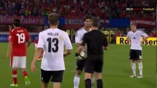 Österreich Deutschland 12 Gottlob ard Highlights WM 2014 Qualifikation [upl. by Orecul973]