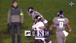 Football  Purdue Game Highlights 111117 [upl. by Elisabeth]