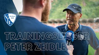 Peter Zeidler nach dem Blitzturnier gegen Südtirol und Bologna [upl. by Atsiuqal856]