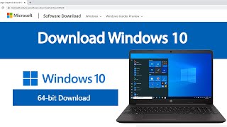 How to Download Windows 10 on USB  ISO file Pro 64 bits FREE ✅ [upl. by Leziar]