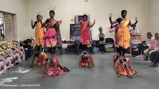 Gondi Dance माध्यमिक आश्रमशाळा धामणगाव [upl. by Arimas]