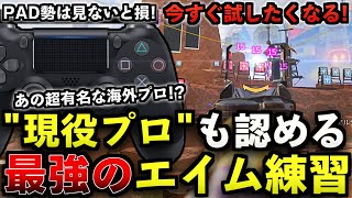 【Apex解説】PAD勢必見！今すぐ試したくなる！現役プロも認める最強のエイム練習！【Apex Legendsエーペックスレジェンズ】 [upl. by Cheria112]