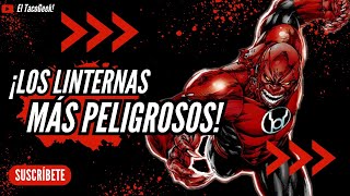 ¡La ira de los Red Lanterns y su Impacto en el Universo DC Comics [upl. by Eitirahc]