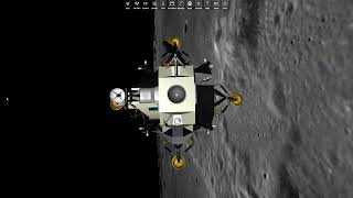 NASSP 8 Beta PDI to landing with Apollo 17 LM [upl. by Anidam]