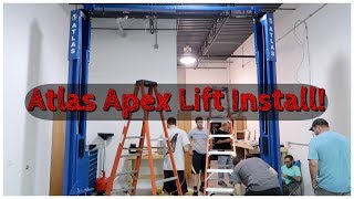 Atlas Apex 10k Lift Install [upl. by Omrelliug438]