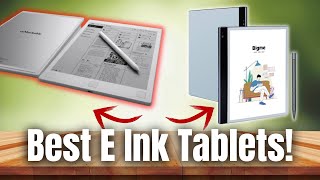 Top 5 E Ink Tablets of 2024 Best Picks for Reading amp NoteTaking [upl. by Strohl]