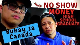 Paraang MABILIS para sa HIGHSCHOOL GRAD na walang SHOWMONEY Pwde Pumunta sa Canada Buhay sa Canada [upl. by Hillinck519]