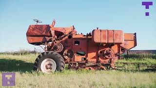 Incredible Combine Harvesters in Action The Ultimate Farming Machines  HuTaNaTu [upl. by Diena]