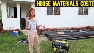 House Rebuild 1 House Materials Cost For My Province House Rebuild  Philippines [upl. by Enisamoht]