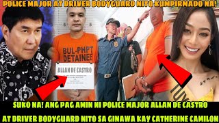 SUMUKO NA Ang Pag amin ni Police Major Allan De Castro at Driver BodyGuard sa Ginawa kay Camilon [upl. by Kristofor]