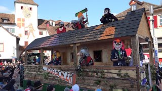 Fasnachtsumzug in Liestal  Liestaler Fasnacht 2022 [upl. by Oznarol]