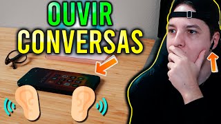 Como OUVIR CONVERSAS a DISTANCIA do Celular [upl. by Ellenor60]