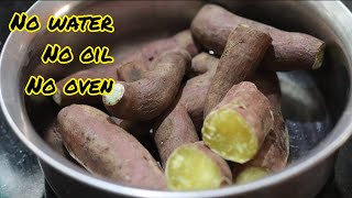 How to Cook Sweet Potatoes Perfectly  Without Water [upl. by Avik155]