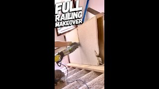 DIY Railing Removal shorts [upl. by Ahsenahs826]