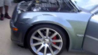 My Supercharged Chrysler 300 SRT8 with 22 inch SRT Replicas [upl. by Kilah467]