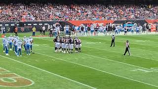 Fields 1st Home Touchdown drive at Soldier Field 10521 [upl. by Zetana994]