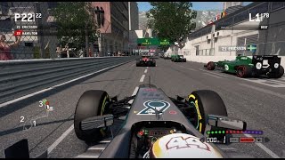 F1 2013 Gameplay Monaco 100 Race Lewis Hamilton [upl. by Alburga527]