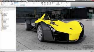 Autodesk Inventor visualization and rendering [upl. by Cornelle]