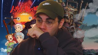 FIRST TIME WATCHING  Howls Moving Castle REACTION [upl. by Kinnard958]