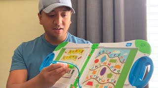 LeapFrog LeapStart Interactive Learning Book  Demo amp Review [upl. by Oirram]