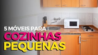 5️⃣ 5 Móveis para Cozinhas Pequenas  SIMPLICHIQUE [upl. by Harlow]