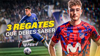 Los 3 REGATES que DEBES APRENDER en FC 24 [upl. by Odraleba691]